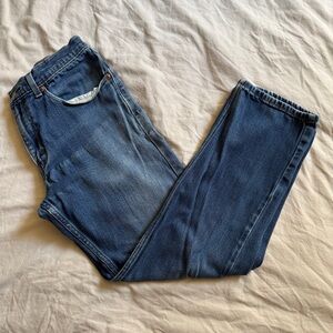 Levi’s Classic 505 Blue Denim Jeans, Size 32, Straight Leg